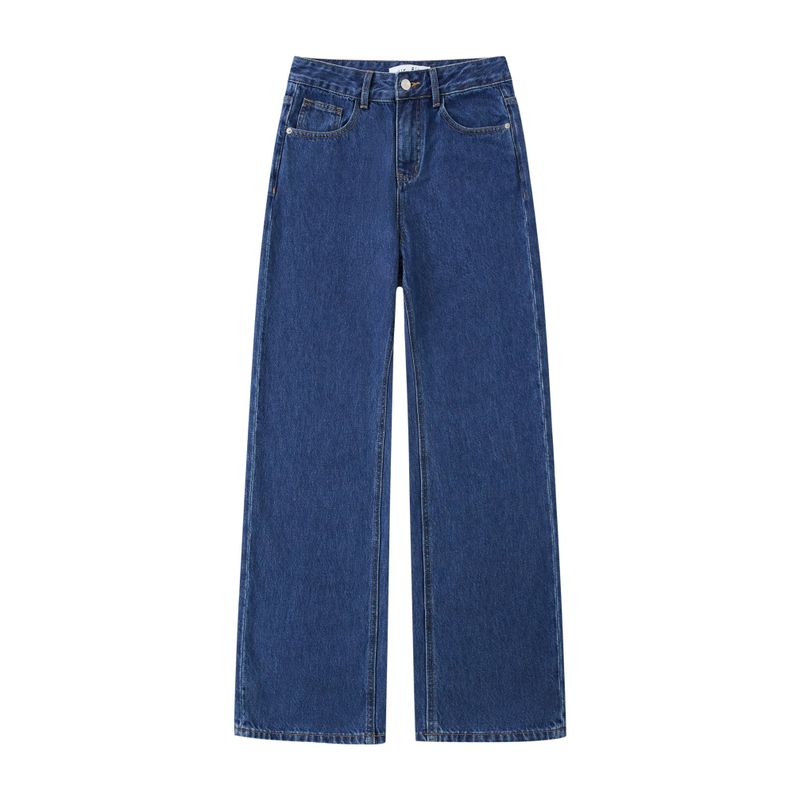  2ND REPRODUCTION PRE-ORDER DEEO BLUE MIDE-WAISTED STRAIGHT DENIM code 26202