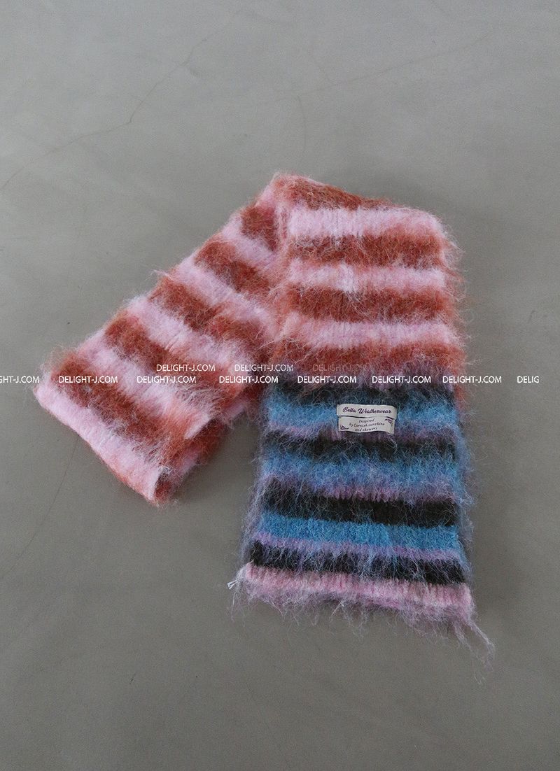 Candy Stripe Colorful muffler