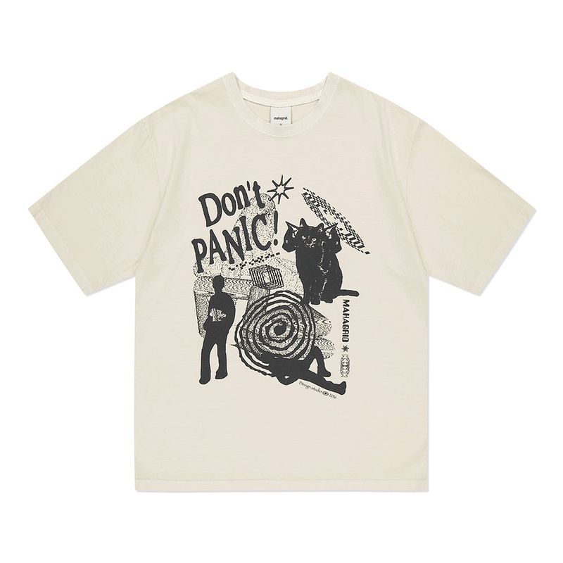 mahagrid（マハグリッド）の「DON’T PANIC PIGMENT TEE（Tops）」