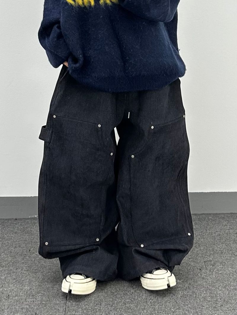 code denim big work pants