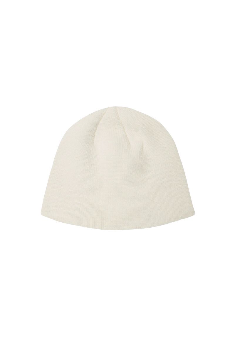 eyelet beanie (ivory)