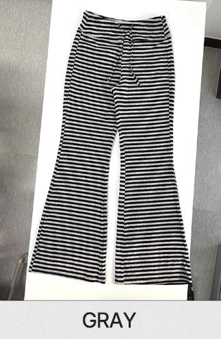 Mono Stripe Banding Pants