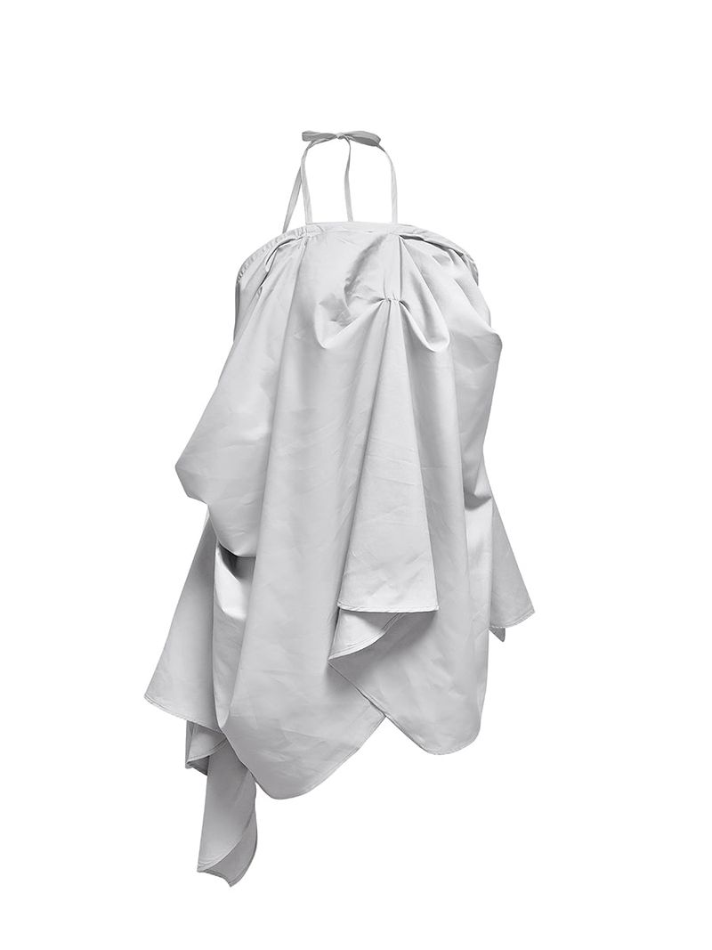  MULTIWAY LAYERD SKIRT . GRAY