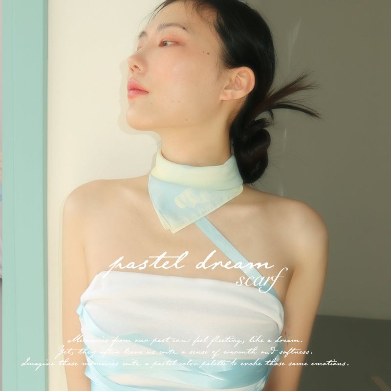 pastel dream scarf