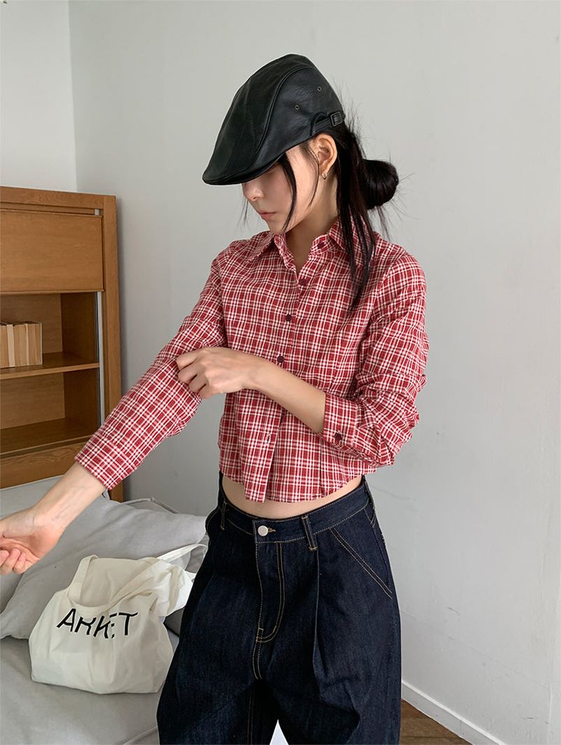 CHECK LINE SHIRT (3C)