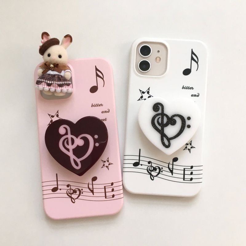 LOVE melody Hard Case - PINK