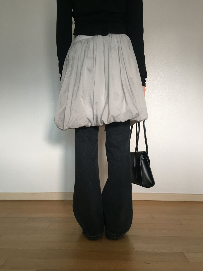 Grashy Bootcut Denim Pants