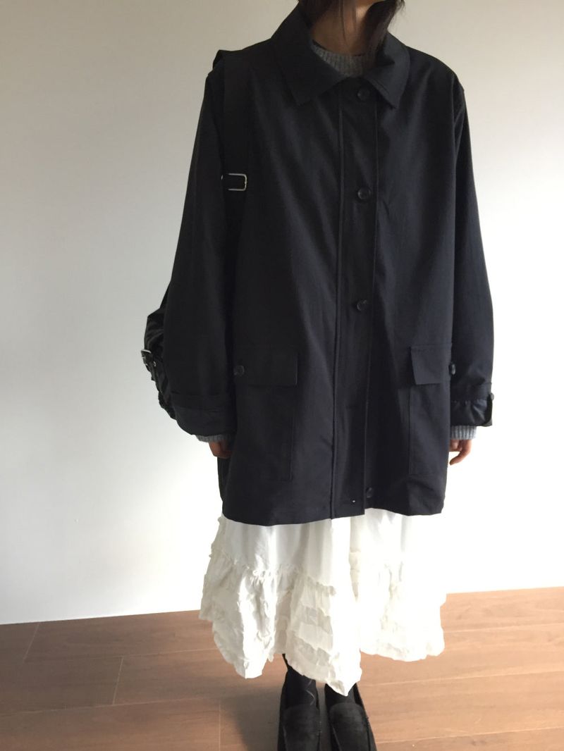 Liam Solid Half Coat (3color)