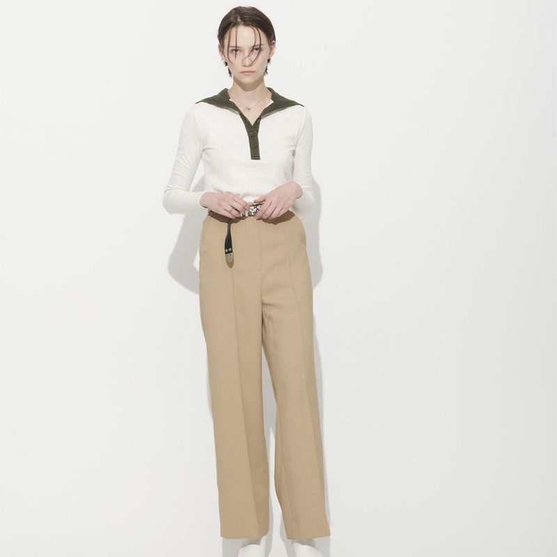 PUBLICKA X(パブリカエックス)の「 AVA TURTLE NECK TOP, IVORY(Tops)」