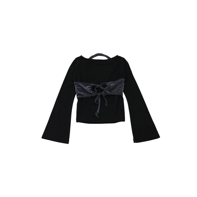 bustier layered tops (set)