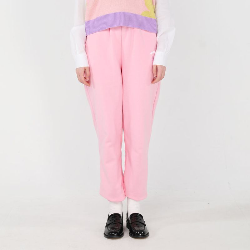 Happy Logo jogger pants [Pink]