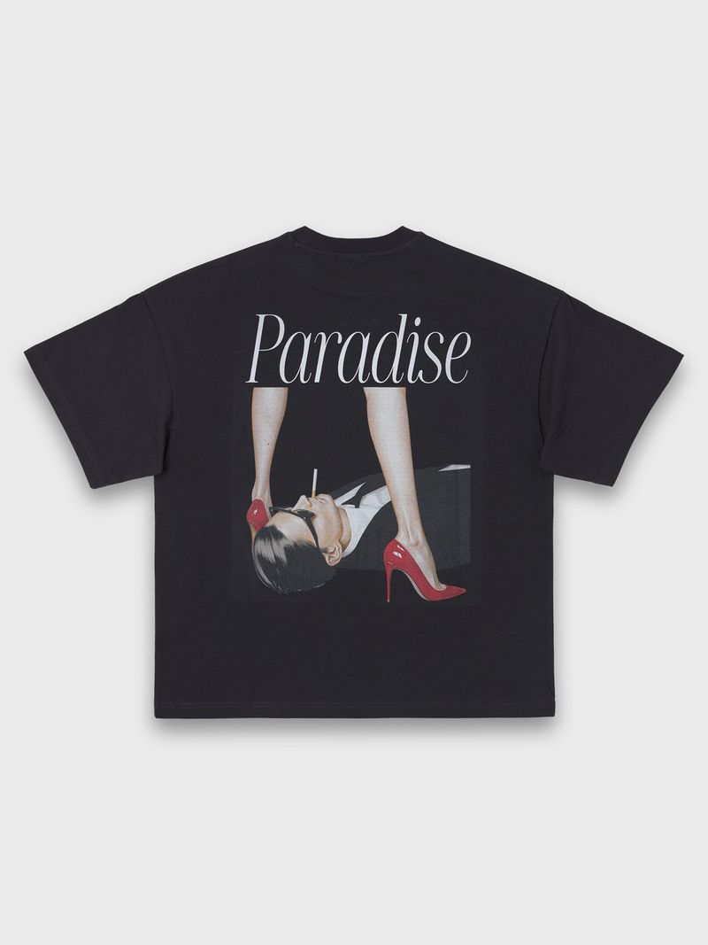 stockholm syndrome（ストックホルムシンドローム）の「PARADISE Tシャツ - チャコール（トップス）」