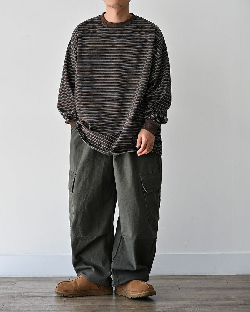 SPM PEACH COTTON CARGO PANTS