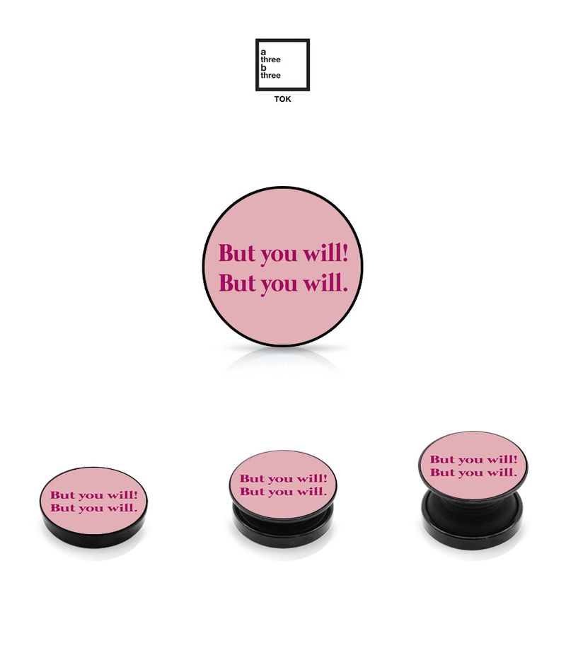 Simply Text Pink Tok