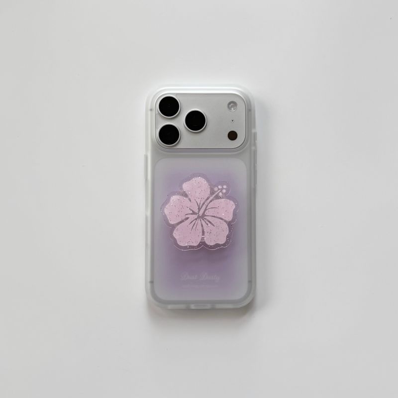 [반투명] purple syrup case