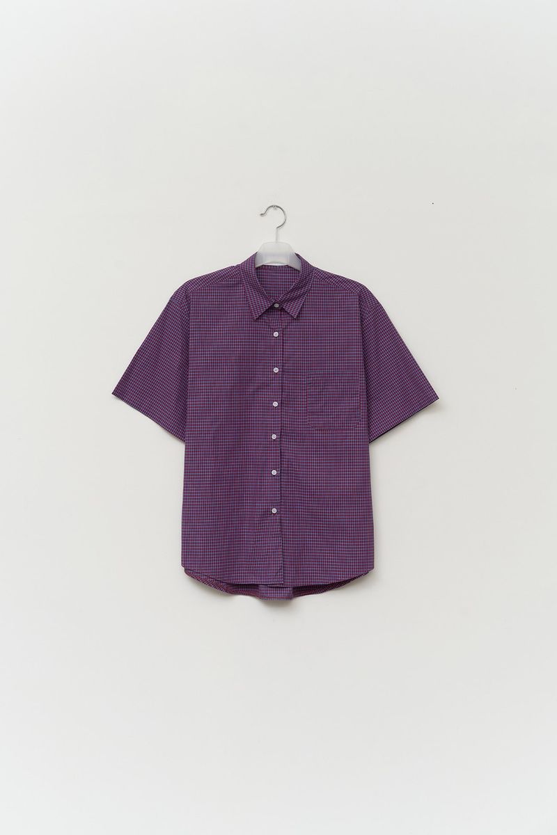 Betz Checked Half Shirt
