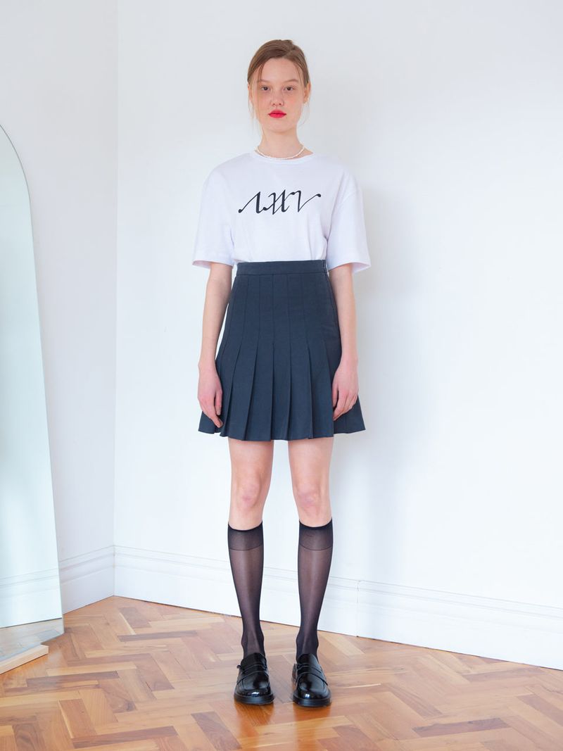 SIGNATURE LOGO T-SHIRT_WHITE