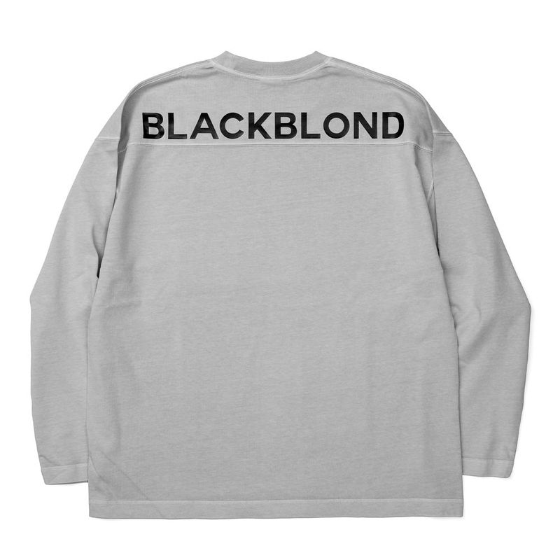 BBD Hidden Slogan Pigment Long T-Shirt (Gray)