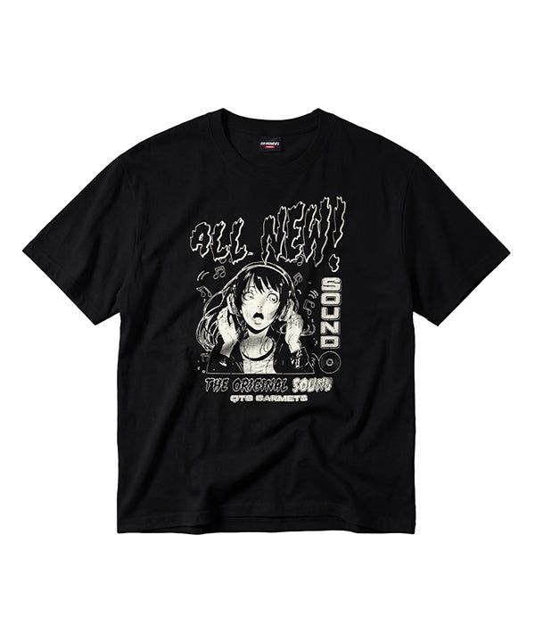 QT8 GARMENTS（キューティーエイトガーメント）の「LB All New Washed Tee (Black)（Tops）」
