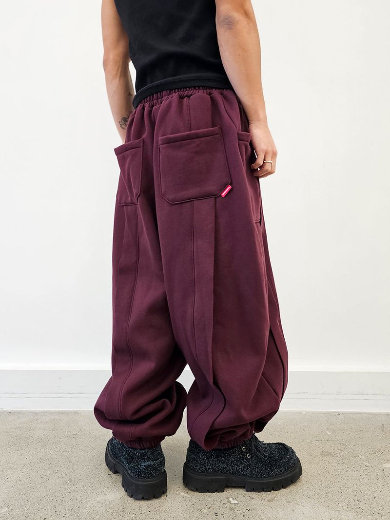 VENTIQUE Wave fleece jogging pants 4color