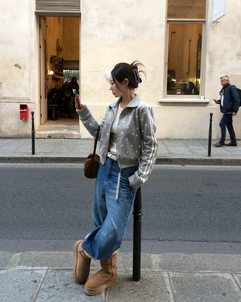 [ORIGINAL] After Platform Long Mouton Boots