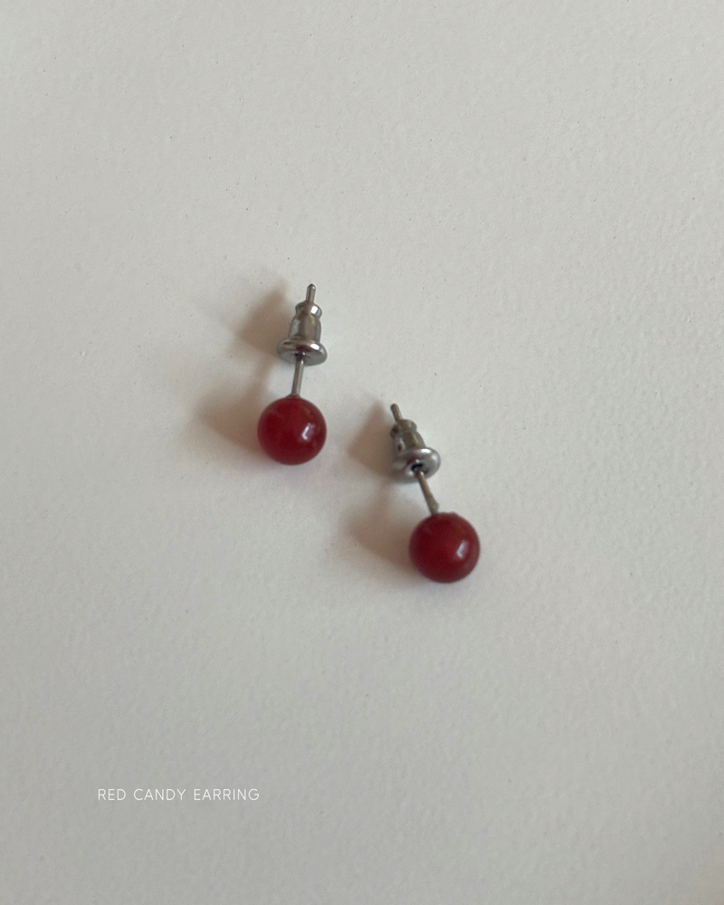 Red Candy Earrings