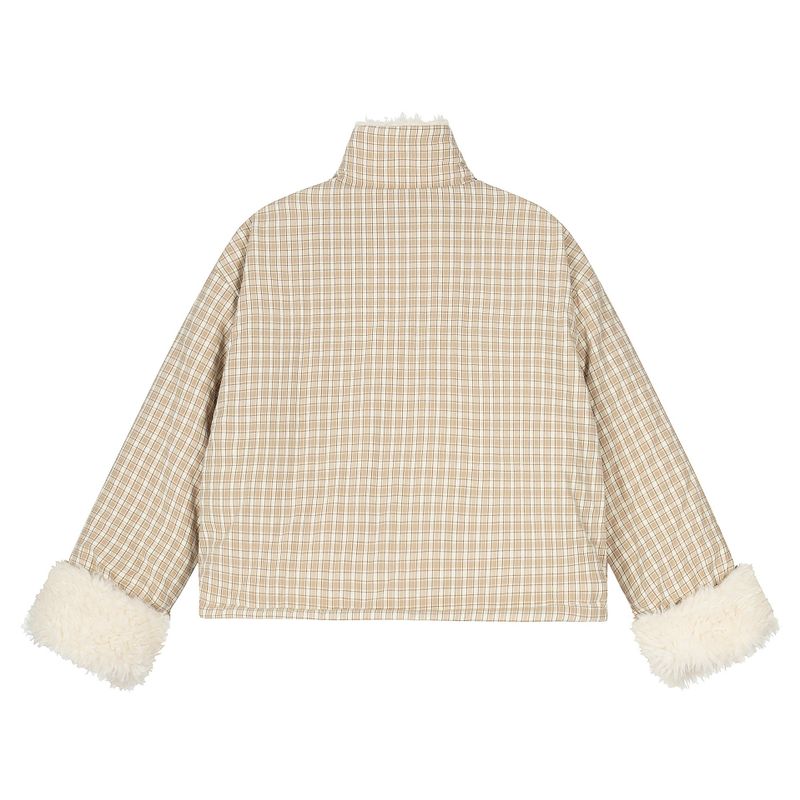 Heart Check Reversible Puffer Jumper