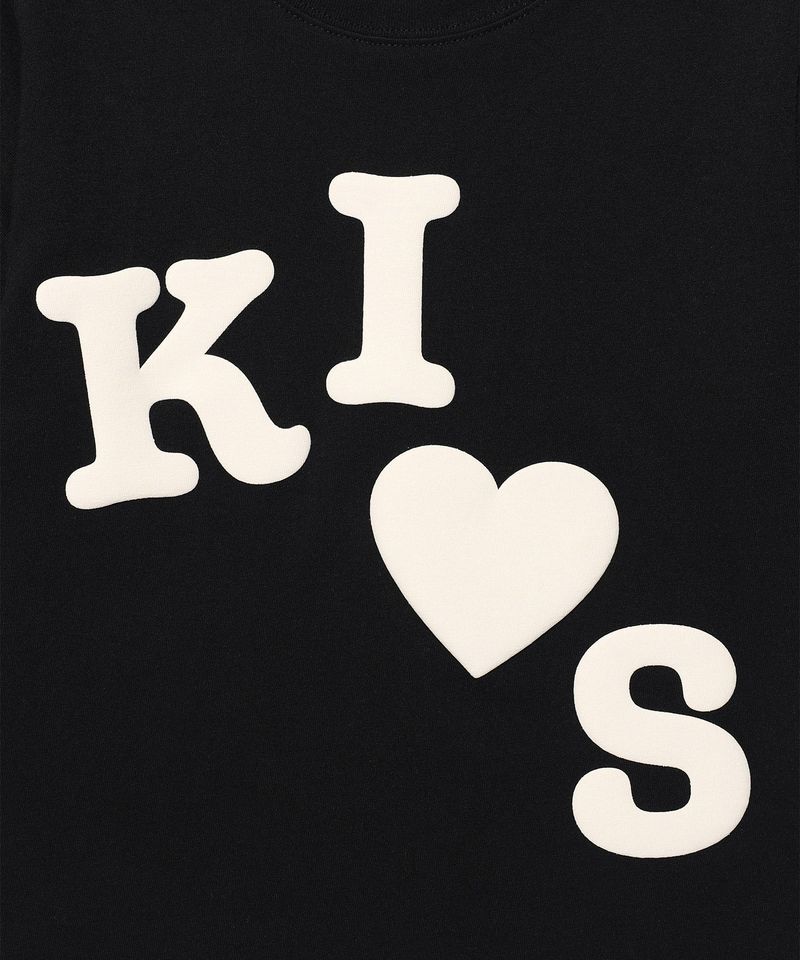 Messy Kiss Logo Tee Black (KIB6MFT504A)