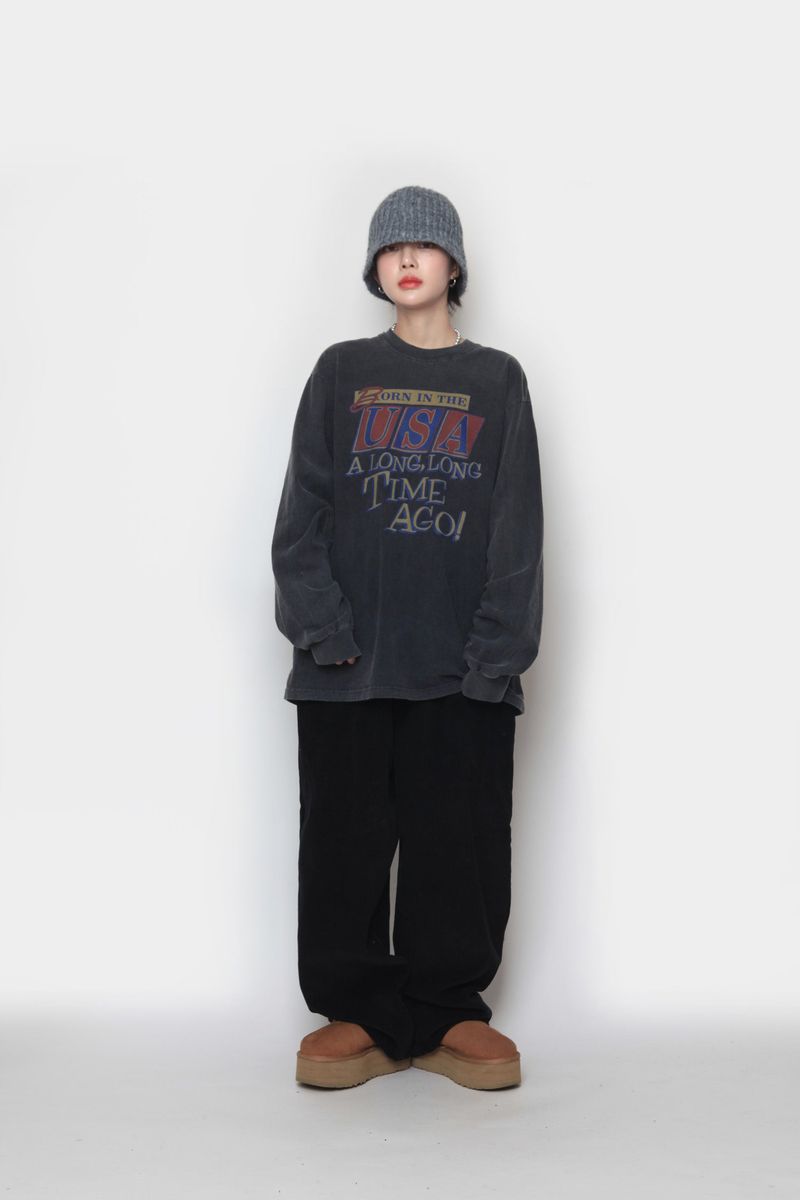 Shabet Corduroy String Pants