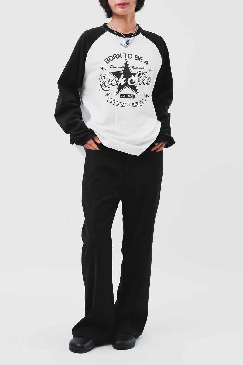 Arch Boots-cut Span Trousers