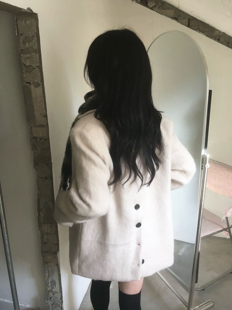 moroi(モロイ)の「オーバーモヘアジャケット (2 oz. quilted)(ジャケット/アウター)」