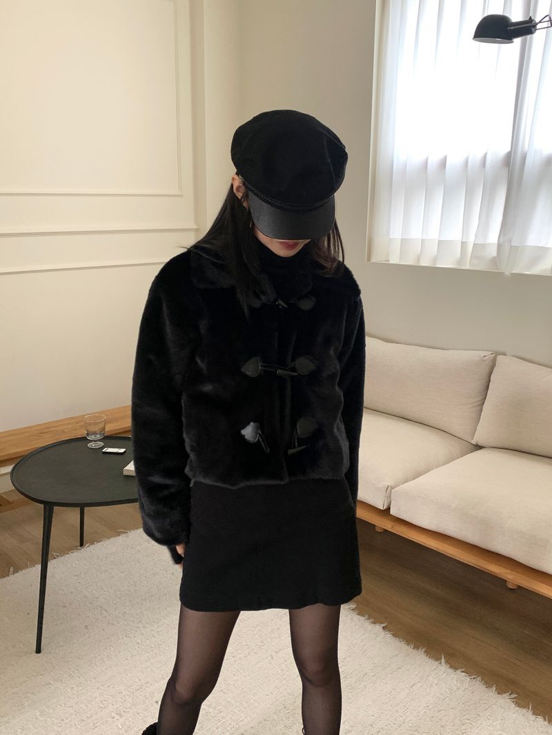 [MADE] Pairing mink fur tteokbokki quilted jacket