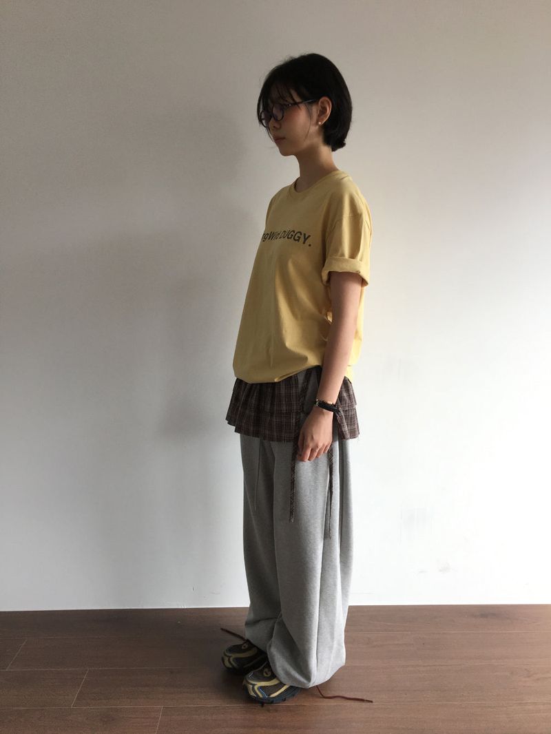 Bonnie Layered Wrap Skirt (2color)