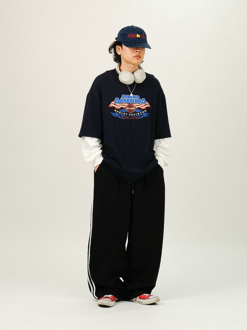 AMERICA Layered Long Sleeves