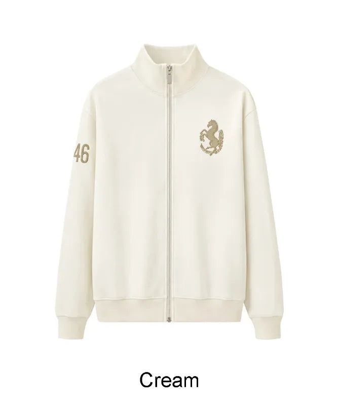 Nica Horse Embroidered Zip-Up
