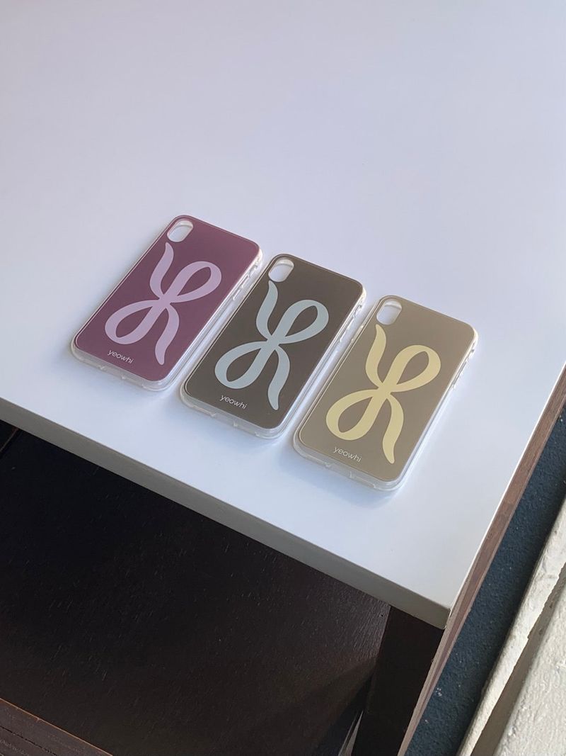 [MADE] yeowhi logo case jellhard case violet