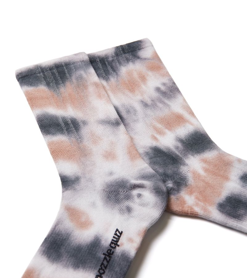 Spray Dye Crew Casual Socks (3 pair in)