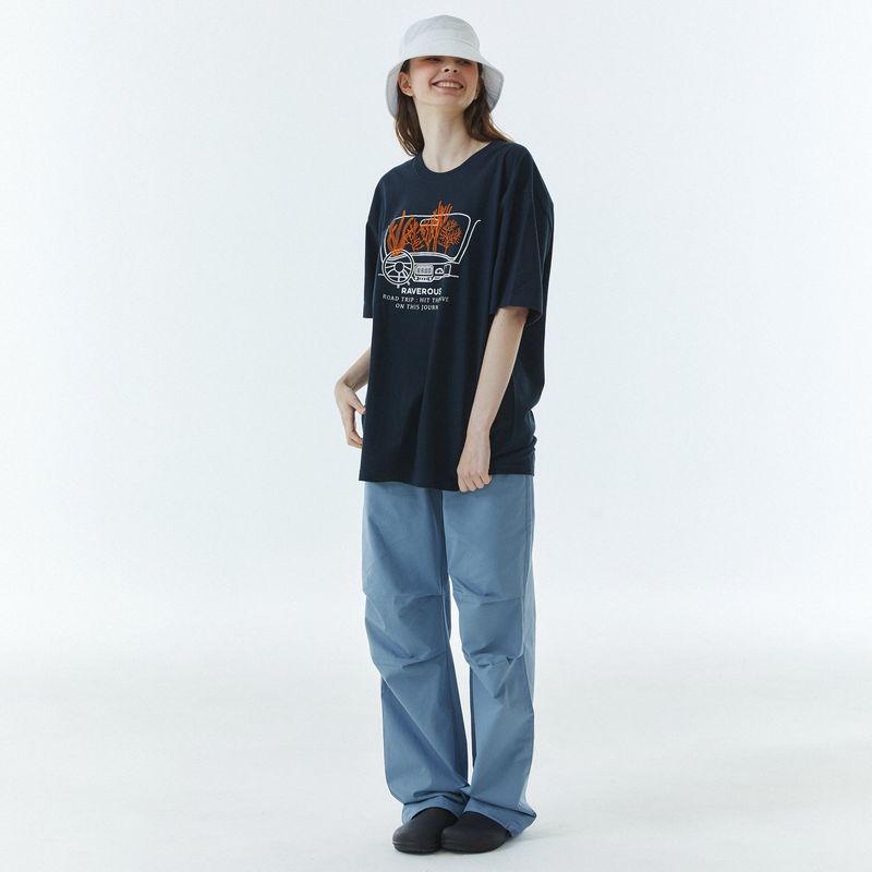 Coral T-Shirt Navy