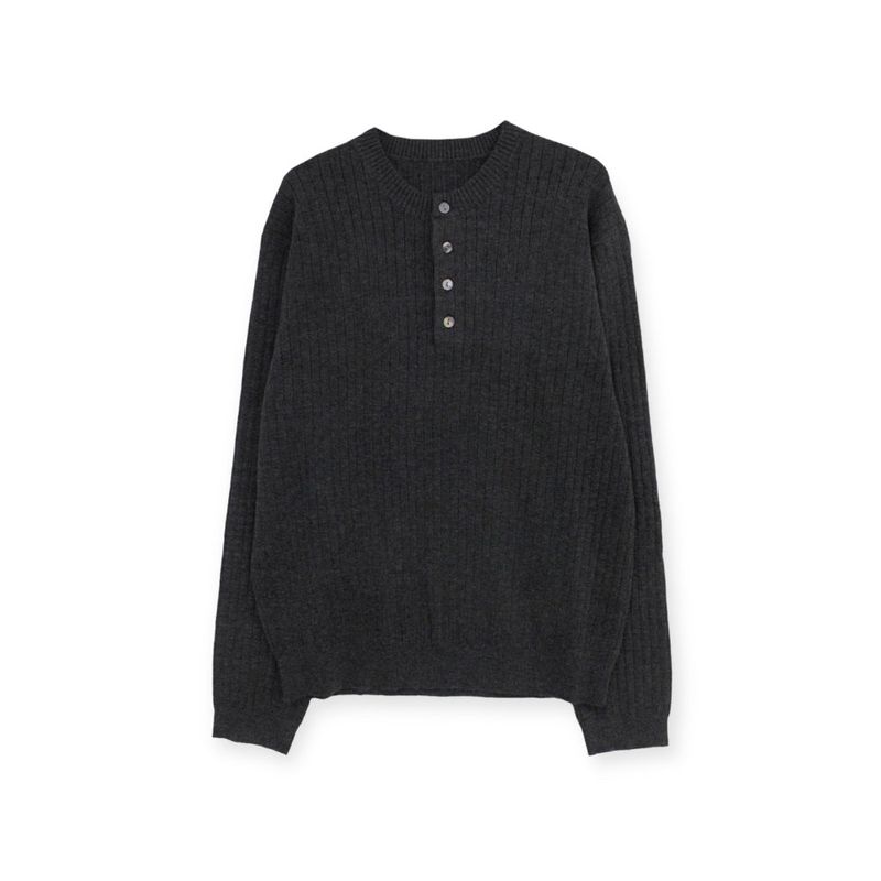 LMN Verbony 4 Button Long Sleeve Knitwear (5 colors)