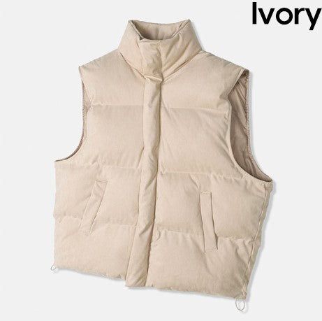 Moody Suede Vest Padding