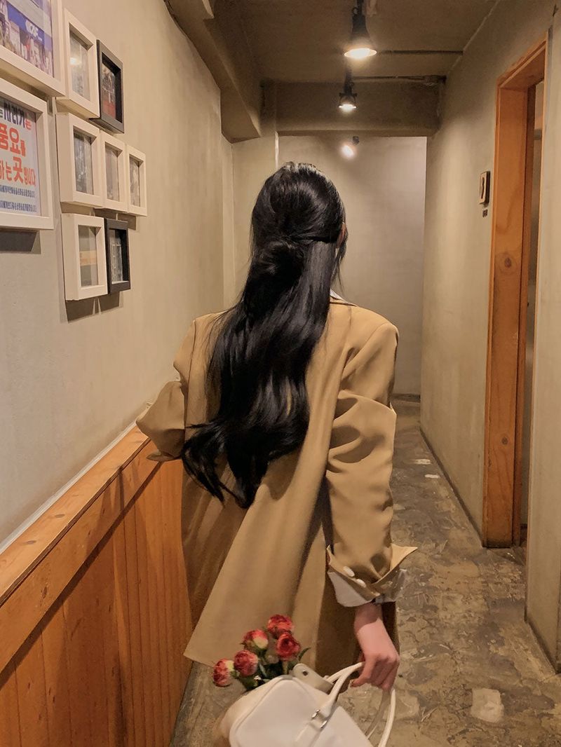 [BELLIDE MADE] Macchiato oversized fit blazer jacket