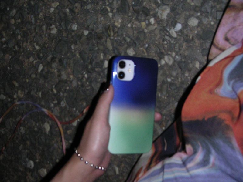Blue (glossy hard case)