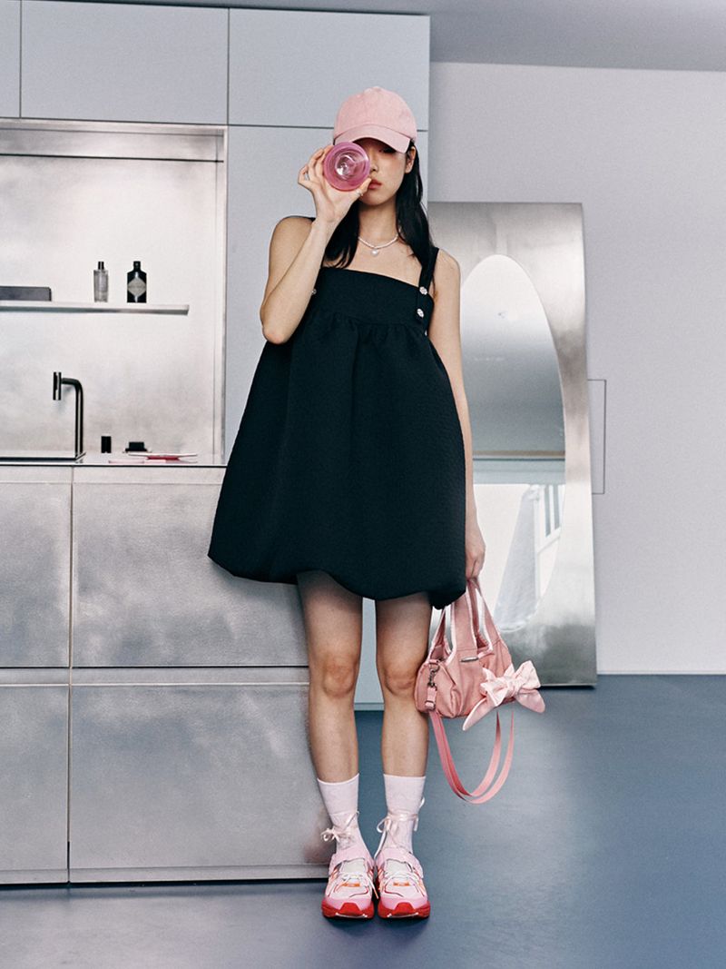 Quilt One-piece (Black)