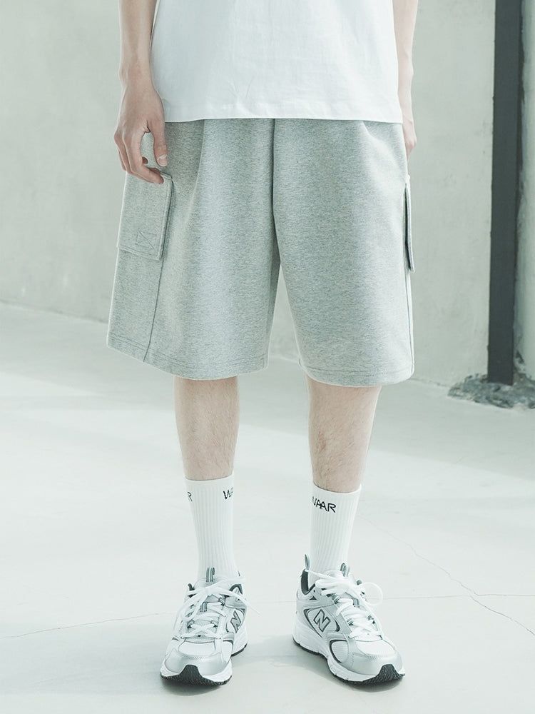 WAAR（ワル）の「P1013 BERMUDA WIDE CARGO PANTS_GRAY（Pants）」