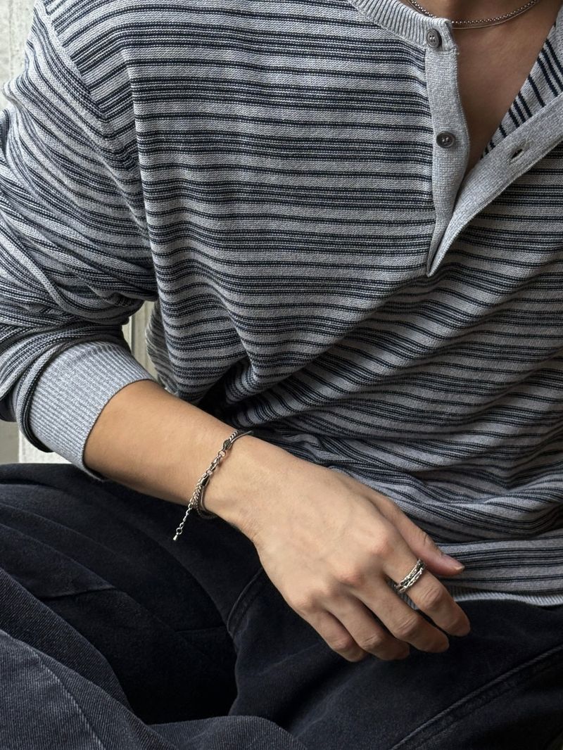 Chain layered bracelet