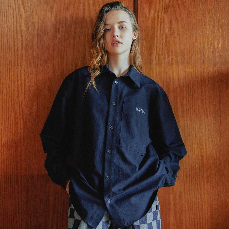 Oxford over fit shirts