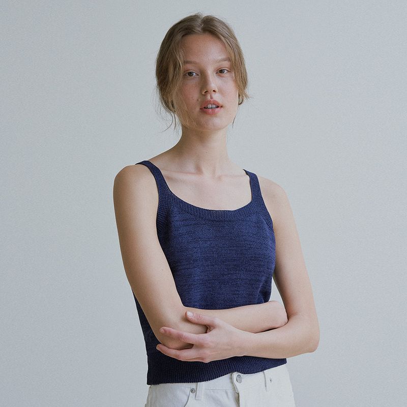 URAGO（ユラゴ）の「Kayla whole garment sleeveless（Tops）」