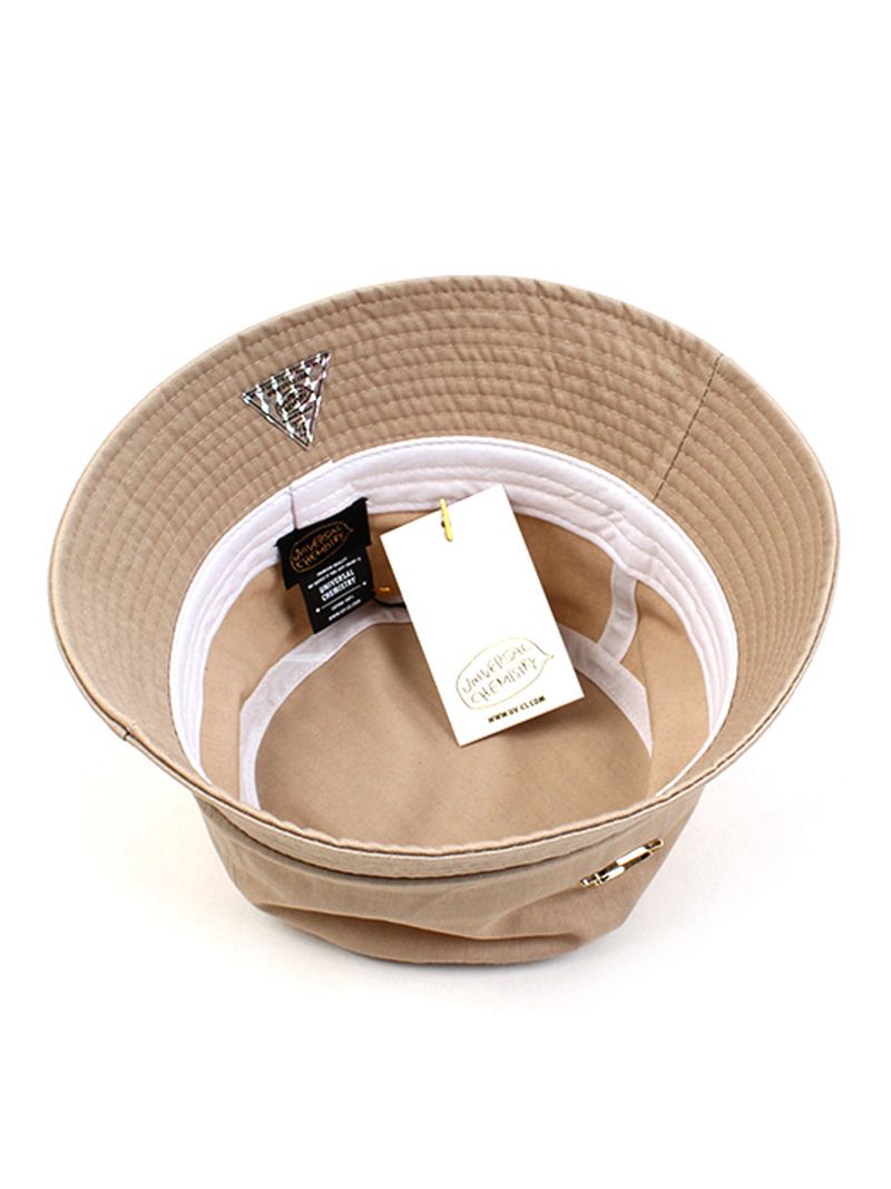 GD Bubble Beige Drop Bucket Hat
