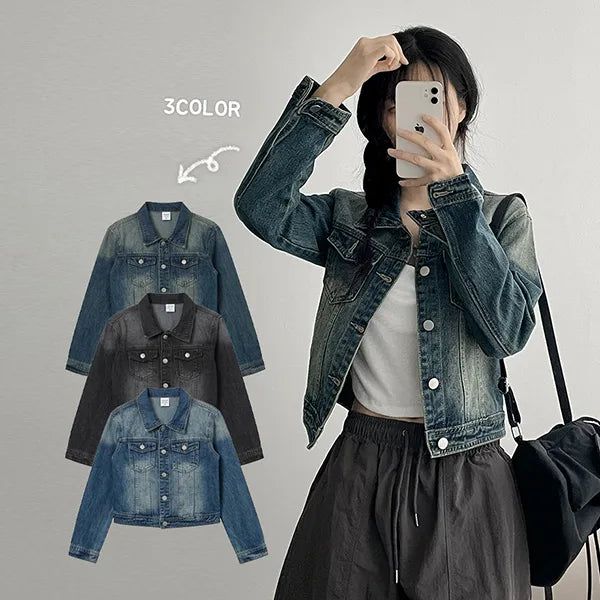hijjoo（ハイチュー）の「Raft Wash Denim Jacket (3 colors)（Jackets/Outerwear）」