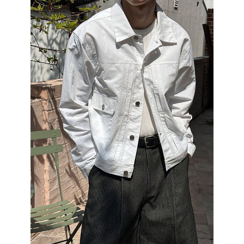 LAURANT（ロラン）の「[S/S] Tin nylon crop jacket(3color)（Jackets/Outerwear）」